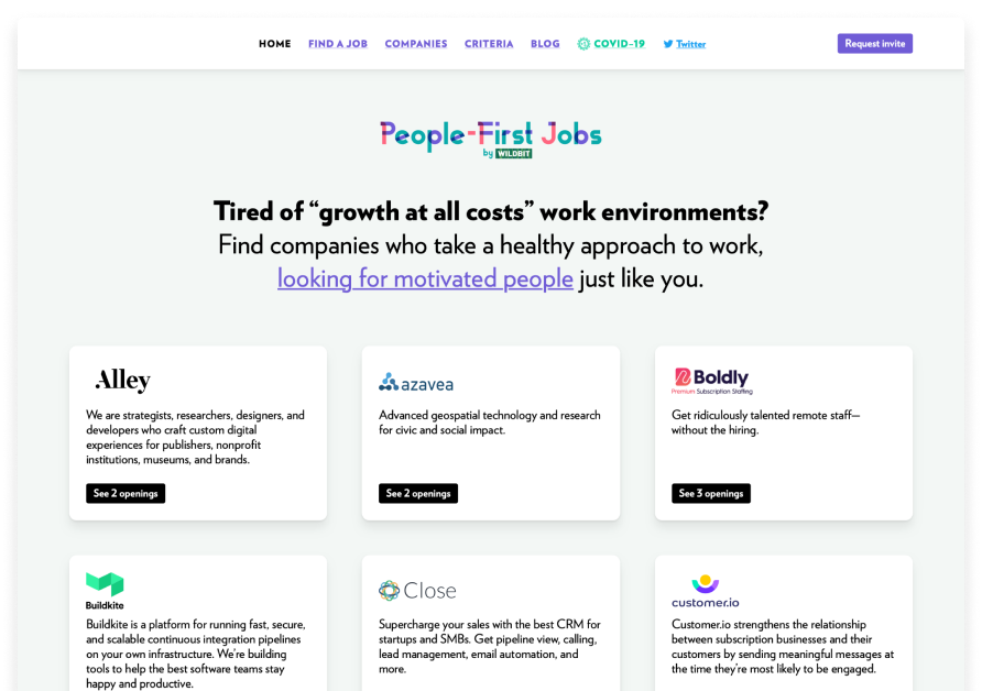 People-First Jobs